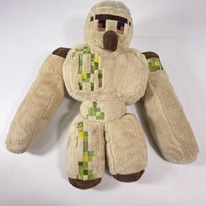 Minecraft Iron Golem Plush Stuffed Toy Mojang JINX Game Character Doll